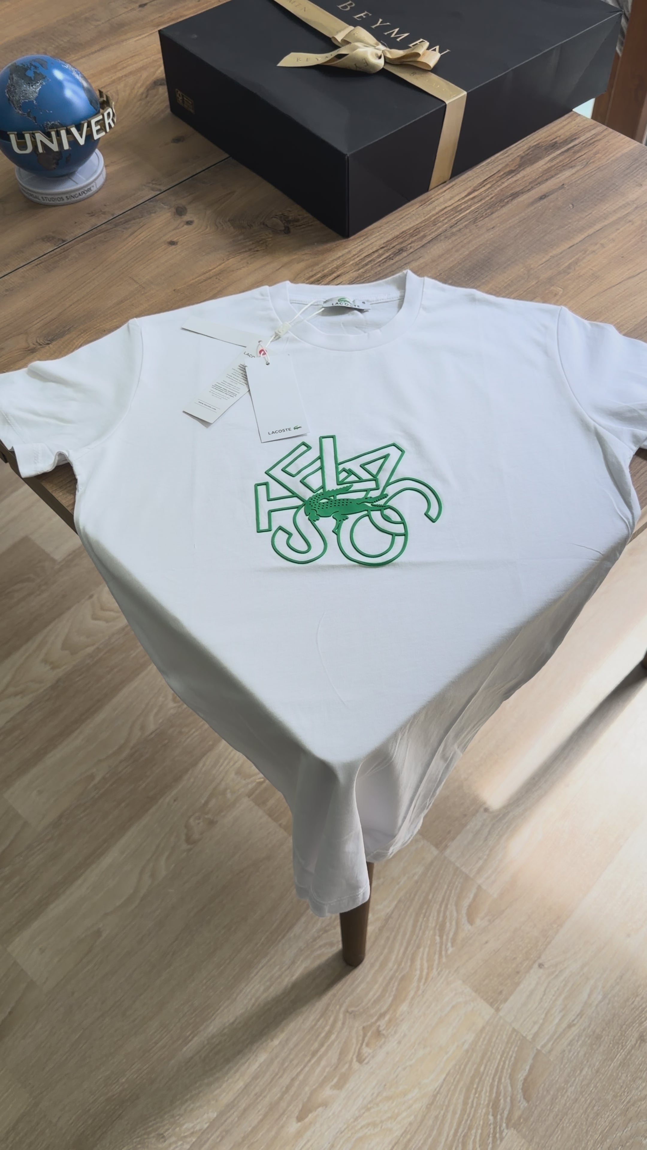 Lacoste Premıum  Tişört Beyaz