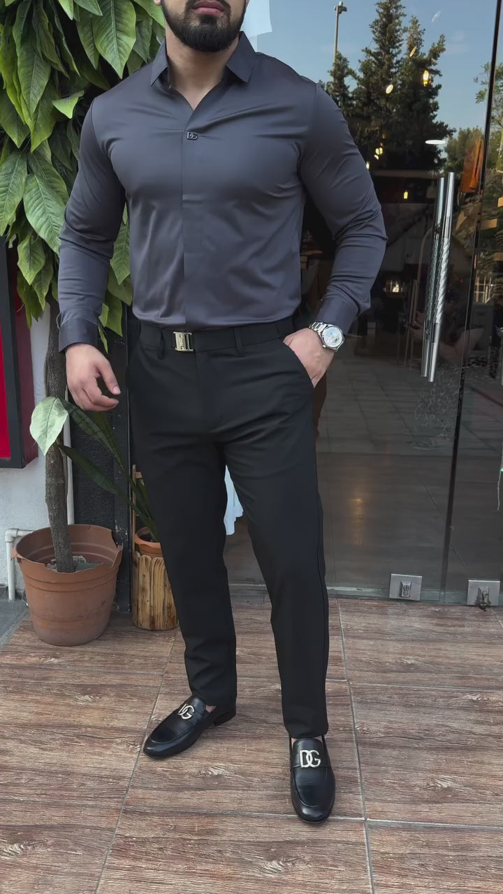 DG  Gömlek & Siyah Pantolon Takım