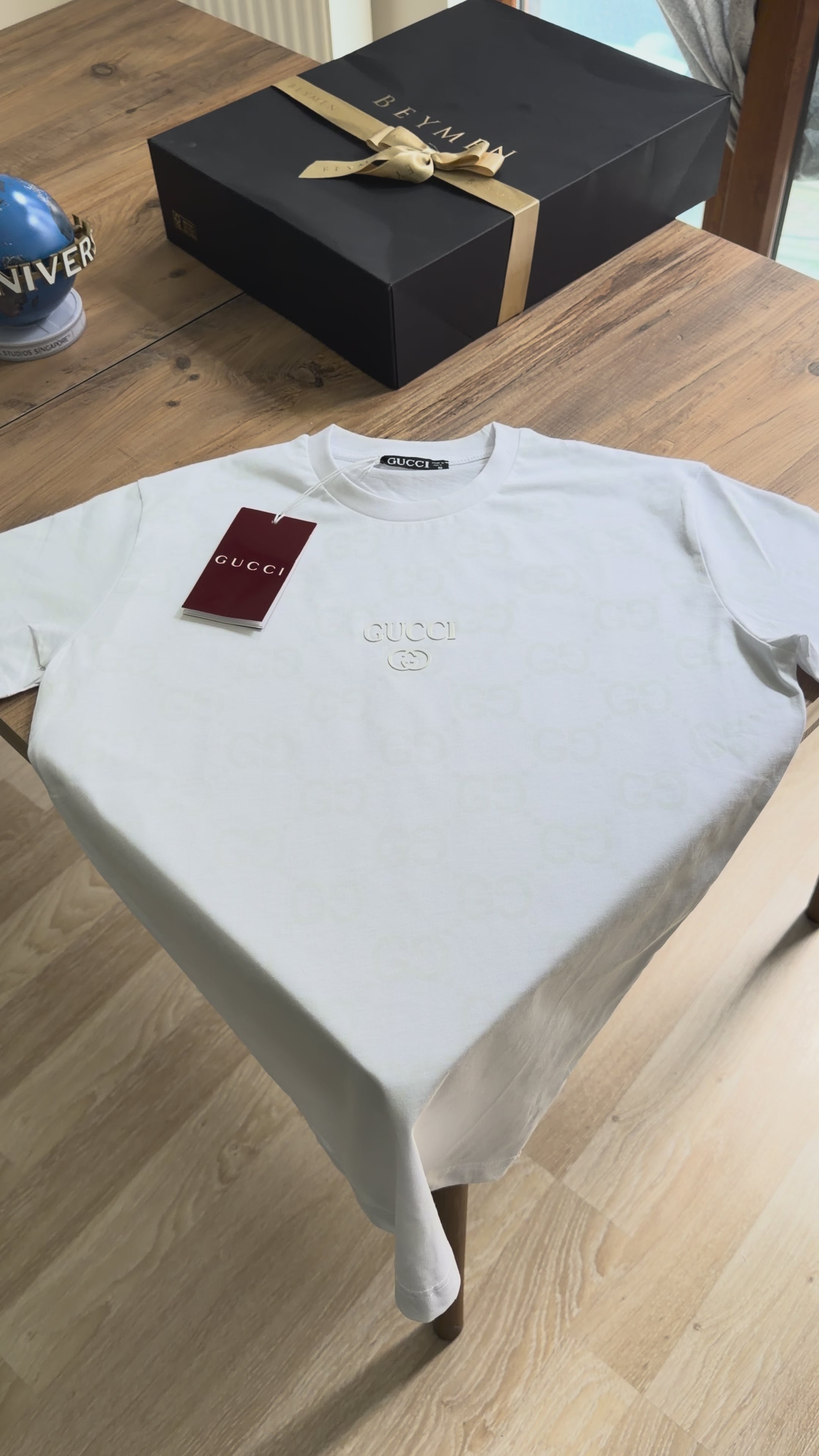 Gucci Premıum  Tişört Beyaz